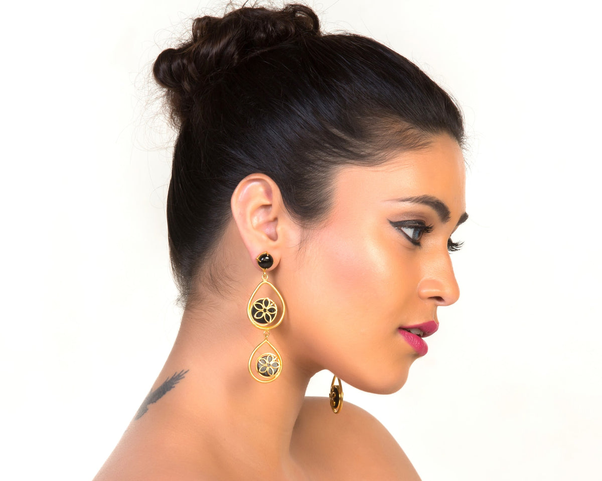 Beaded Tassel Earrings – Coco Rose